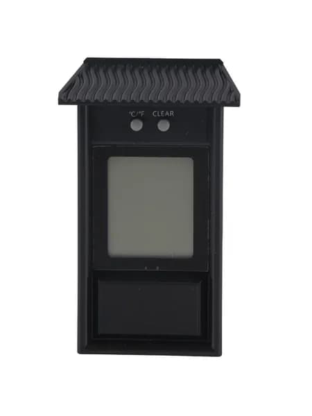 Термометр цифровой уличный водонепроницаемый, ABS, 132x8x3 см, без батареек, с дисплеем CF, для сада и теплицы