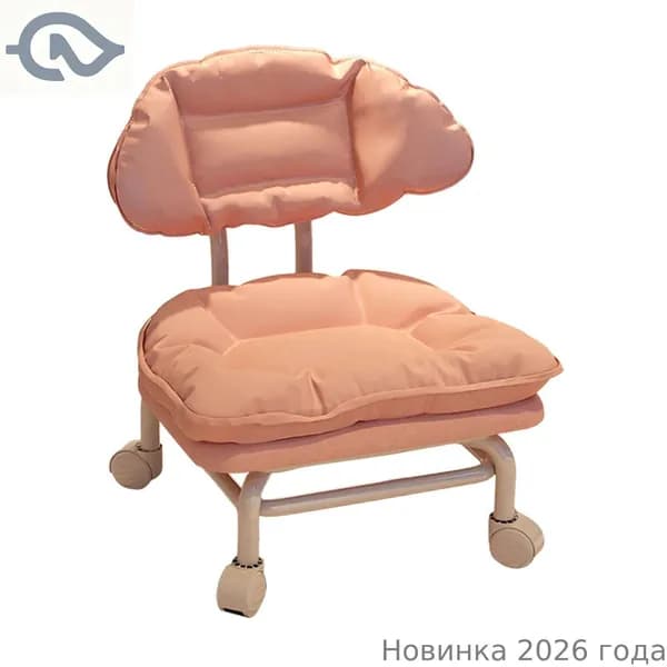 Ортопедический стул, Экокожа, Цвет бобовой пасты