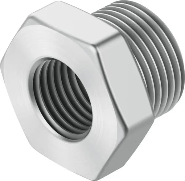 Футорка Festo 8030312 NPFC-R-G12-G38-MF G1/2"НР-G3/8"ВР, 50 bar, 150 С