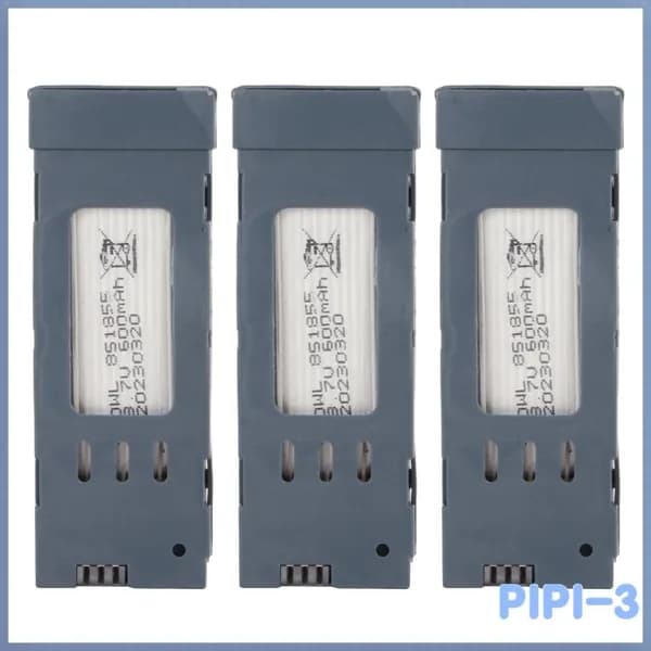 Литиевая батарея UAV 3.7V 600mAh, высокая ёмкость, для моделей E58 E68 JY109 998PRO