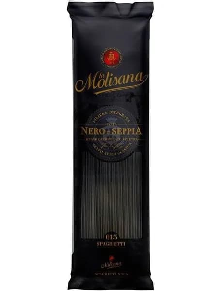 Макароны La Molisana Спагетти с чернилами каракатицы №615, 500г