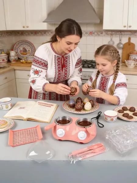 Надежный казанок для плавления шоколада антипригарное покрытие, легкая очистка, для дома и кухни мармит для шоколада
