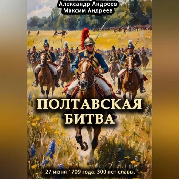 Полтавская битва 27 июня 1709 года. 300 лет славы | Андреев Александр Радьевич, Андреев Максим Александрович | Электронная аудиокнига