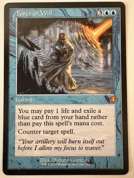 Коллекционная карточная игра MTG Force of Will