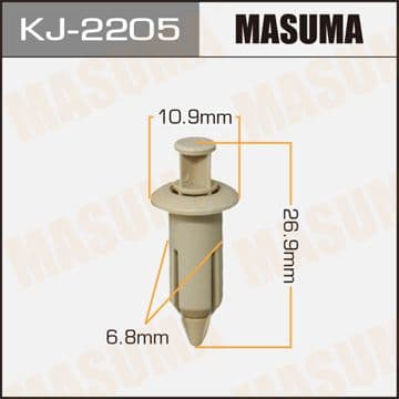 Клипса Toyota AVALON/CROWN/LAND CRUISER,LEXUS RX300/LX470,Mitsubishi DELICA 94>
