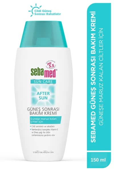 Sebamed Sun Care After Sun Увлажняющий Успокаивающий Охлаждающий и Расслабляющий Бальзам После Загара 150 мл
