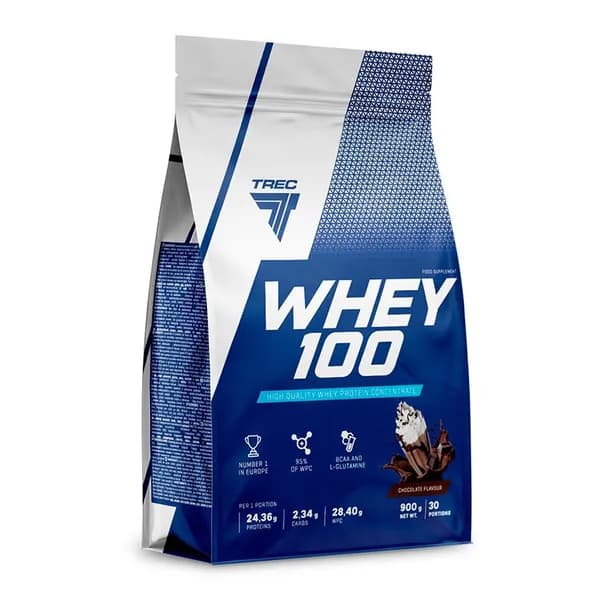 Trec Nutrition WHEY 100 700g, Шоколад, Протеин сывороточный, 23 порции