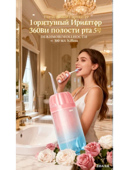 Профессиональный ирригатор для отбеливания зубов