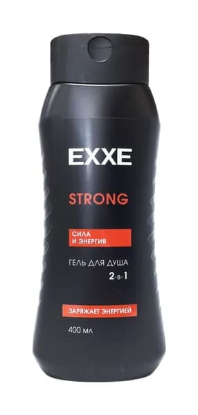 EXXE Men Гель для душа 2в1 Strong Сила и Энергия, 400 мл