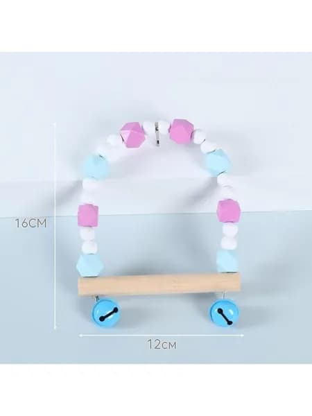 Игрушка-качели с птичьим кольцом