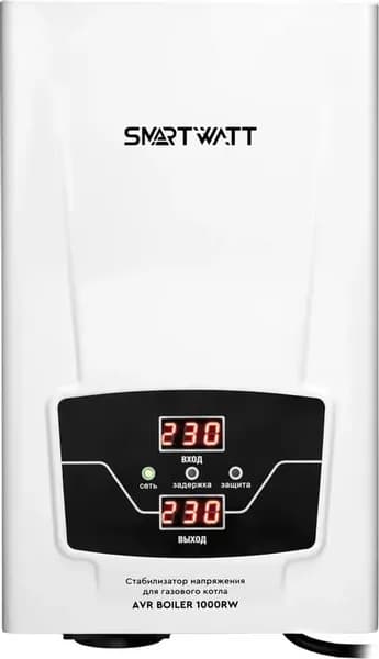 Стабилизатор напряжения Smartwatt AVR Boiler 1000RW (4512020020003) белый, 220Вт 1000ВА