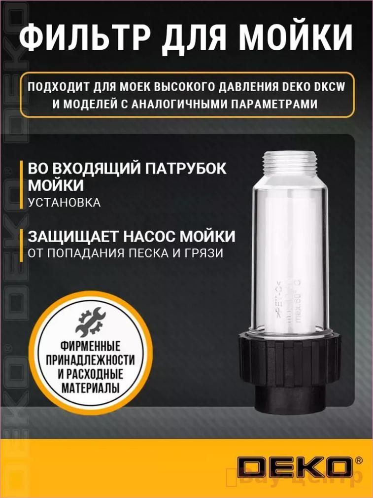 Фильтр для мойки высокого давления DKWF01
