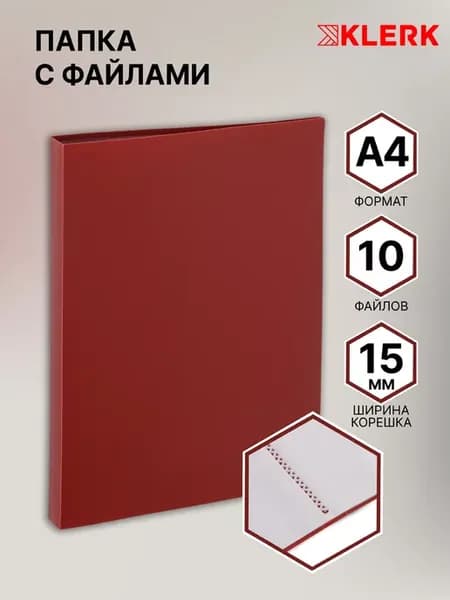 Папка с файлами А4 10 л