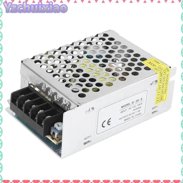 Импульсный источник питания S-25-5 5V/5A/25W AC100-240V