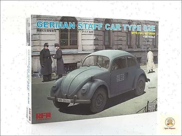 Сборная модель автомобиля German Staff Car Type 82E, масштаб 1/35