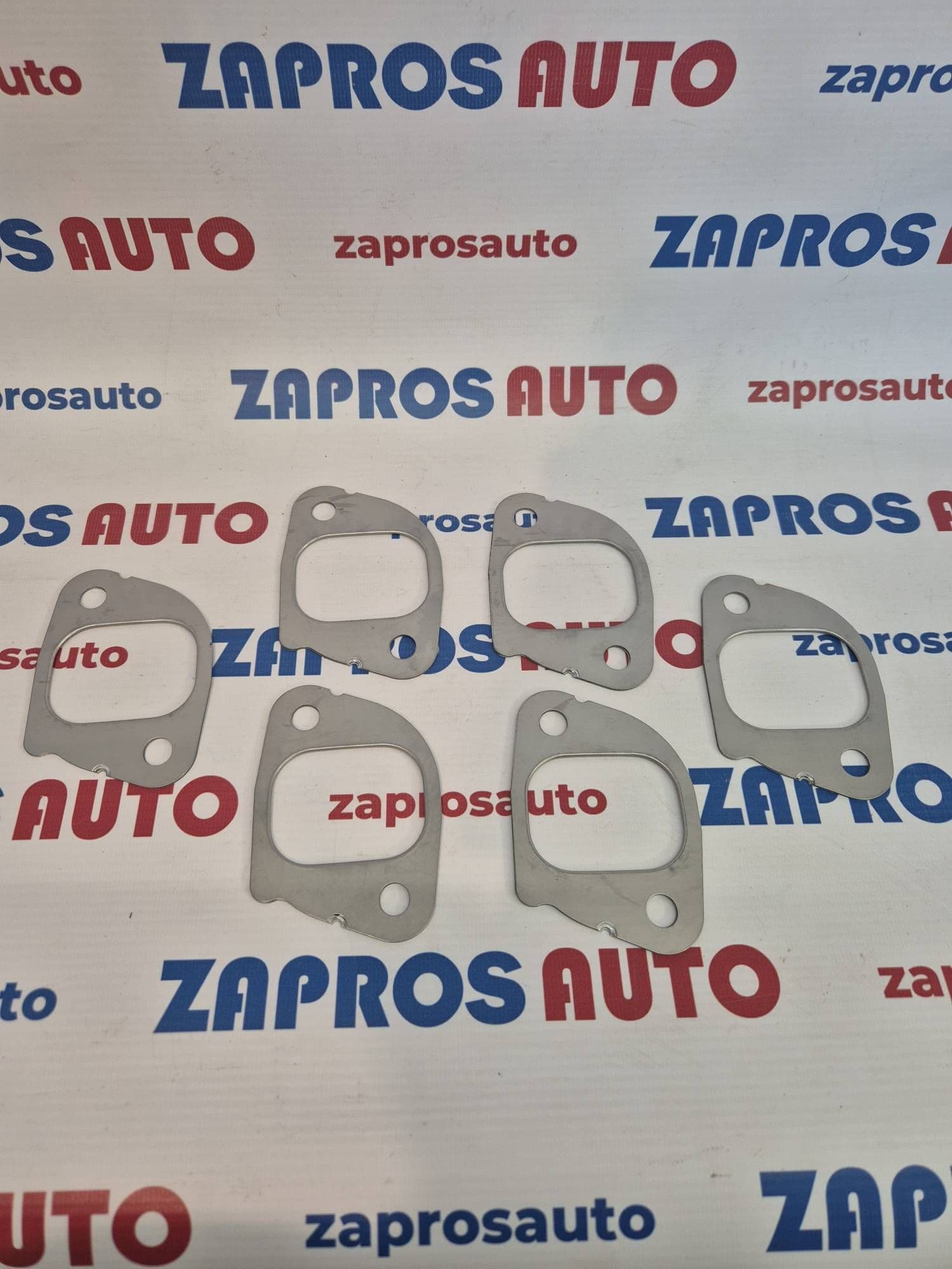 Прокладка выпускного коллектора ISUZU 6HK1, 8-94393-672-4, 8-94393-672-1 (Япония) - комплект 6 шт.