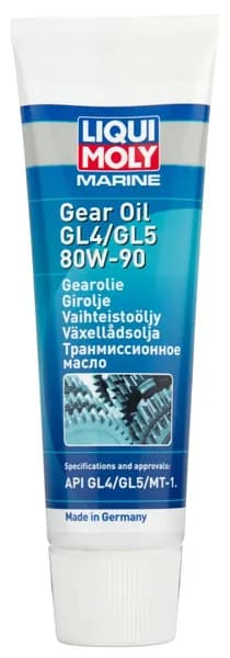 Масло трансмиссионное LIQUI MOLY Marine Gear Oil Минеральное 80W-90 GL-4/GL-5/MT-1 0.25 Л