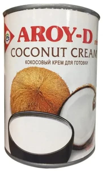 Coconut Cream, AROY-D (Кокосовый крем для готовки жирность 20-22%, АРОЙ-Д), 560 мл.
