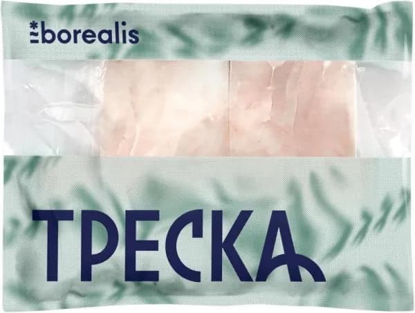 Треска Borealis филе без кожи без кости 300г