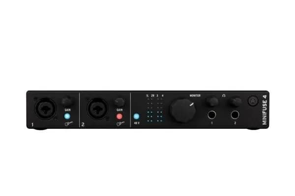 Студийная звуковая карта Arturia MiniFuse 4 Black