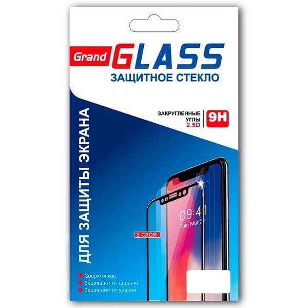 Защитное стекло для iPhone 6 / 6S Full Glue черный