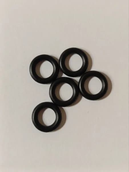 Кольца (5шт) уплотнительные 10x6x2 O-RING резиновые NBR70