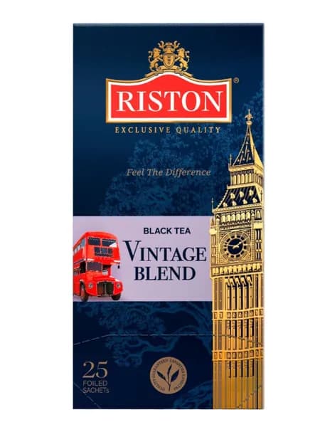 Чай черный в пакетиках Riston Vintage Blend, 25 шт