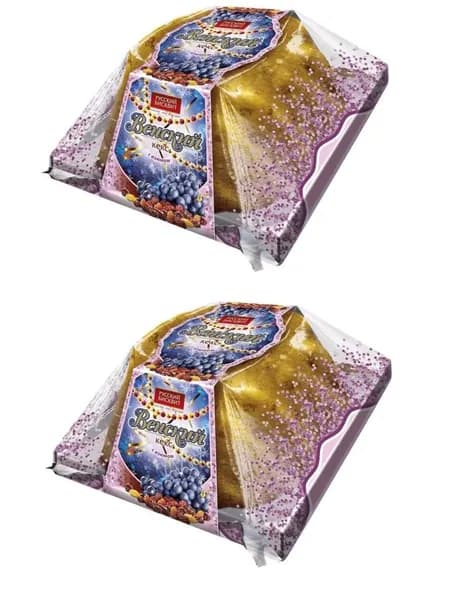 Кекс Русский бисквит Венский изюм 350 г 2 шт