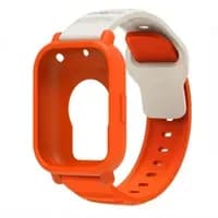 Силиконовый ремешок + защитный чехол, подходит для Redmi Watch 5 Active, рисунок в виде рисовых зерен, откидной, спортивный ремешок