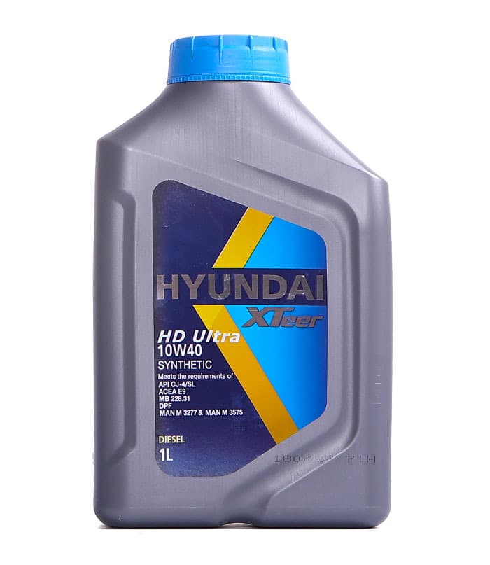 Hyundai XTeer HD 9000 CK-4 10W-40 Масло моторное, Синтетическое, 1 л