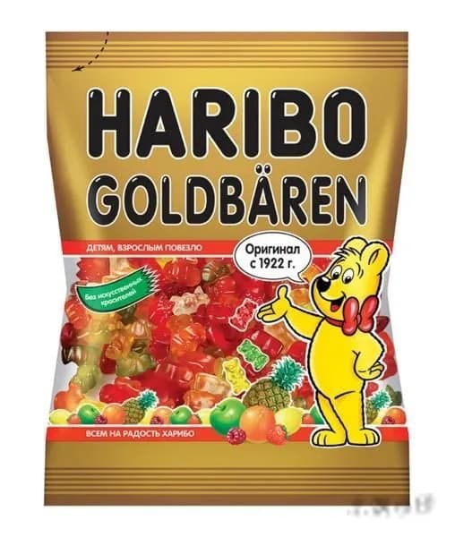 Жевательный мармелад Haribo Золотые мишки, 100 г3