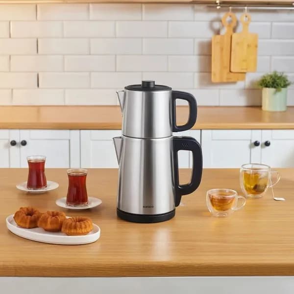 Karaca TeaBig XL 2 in 1 Чайник стальной Inox