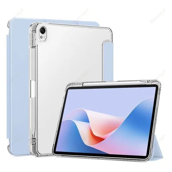 Чехол для планшета Huawei MatePad 11.5 2025 антиударный с воздушными подушками, складываемая подставка, отсек для стилуса и функция сна