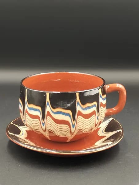 Чайная Пара, Троянская керамика, Болгария, 1970-е