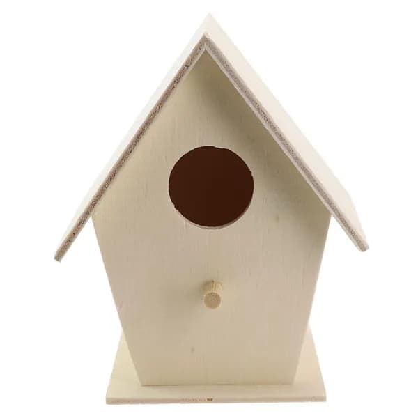 Деревянный птичий домик