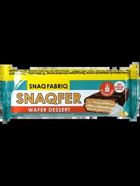 Батончик вафельный SNAQ FABRIQ со вкусом ванильный крем и