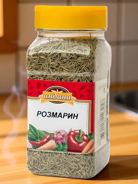 Розмарин сушеный 140 гр. (зелень сушеная) Индана с дозатором