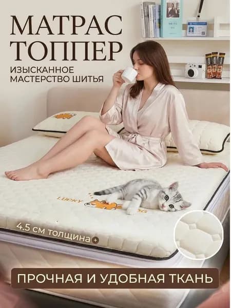 Матрас, Беспружинный, 100х200 см