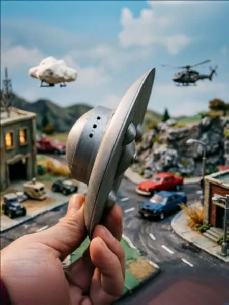 Коллекция декоративных украшений для моделей UFO