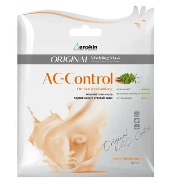 Альгинатная маска для проблемной кожи Anskin AC-Control Modeling Mask саше