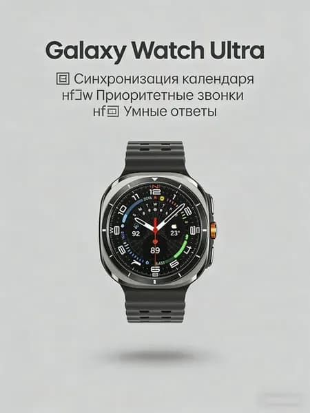 Galaxy Watch Ultra Смарт часы мужские с спортивными советами
