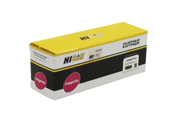 Тонер-картридж лазерный Hi-Black 106R02761 для Xerox Phaser 6020/6022/WC 6025/6027, пурпурный
