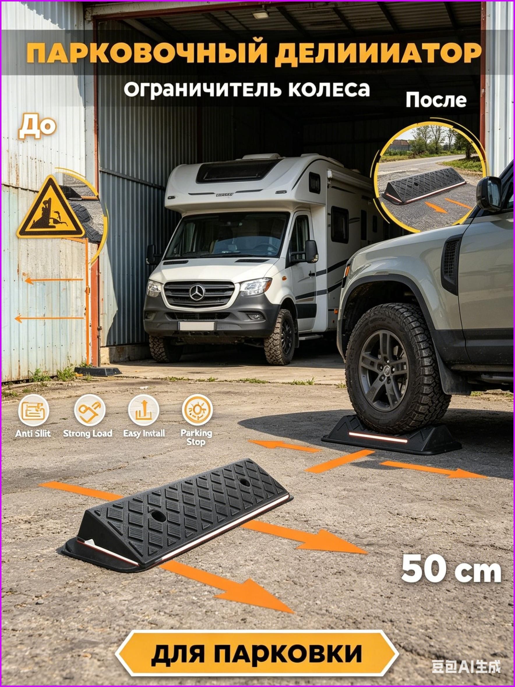 Столбики парковочные, 1 шт.