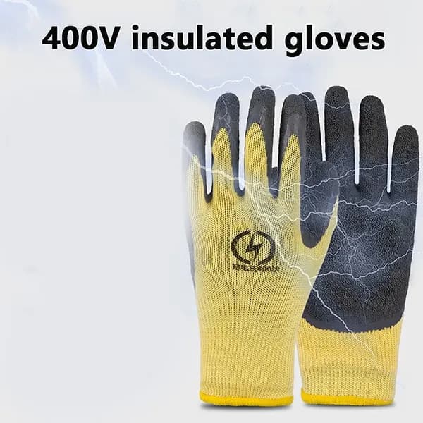 Изолирующие перчатки низкого напряжения 400V 220V