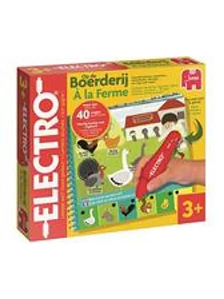 Jumbo 19558 "Elektro Wunderstift: Auf dem Bauernhof Spiel" настольная игра