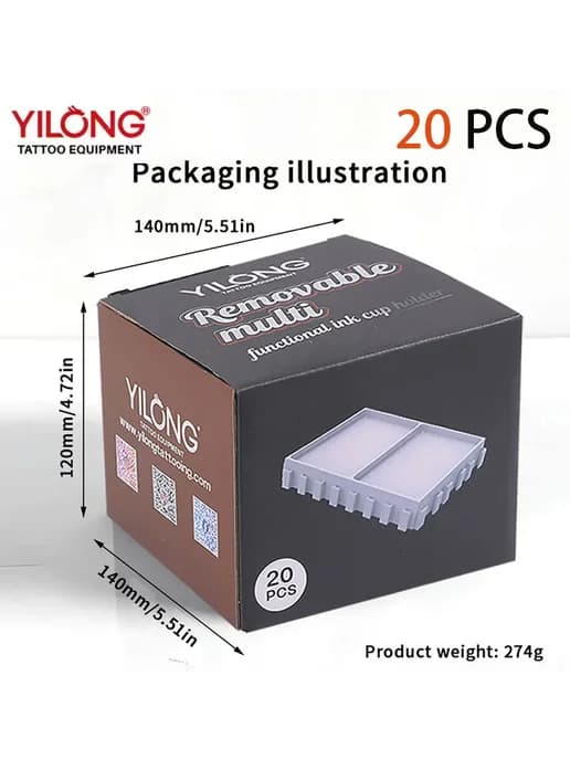 держатель для краски, 20 шт, ABS, storage tray