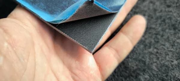 G10 чёрный мелкотекстурированный, пластина 3х95х145 мм.