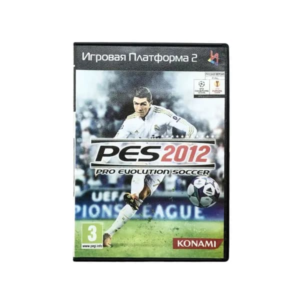 Игра PS 2 DVD - PES 2012 (Pro Evolution Soccer) - (Футбольный симулятор, Konami, 2011)
