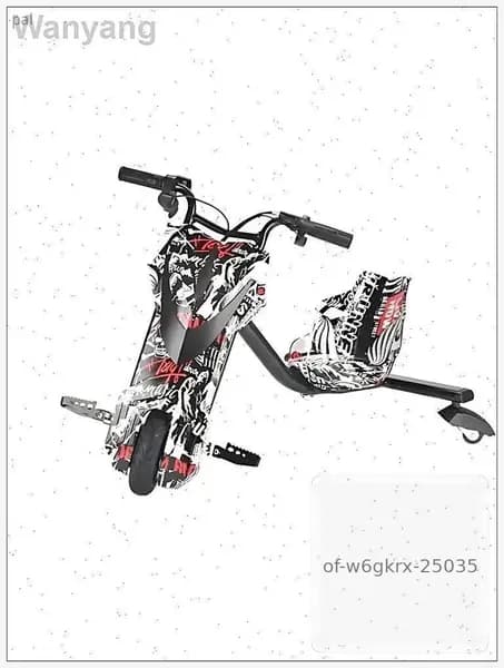 Электроскутер of-w6gkrx-25035, белый, черный