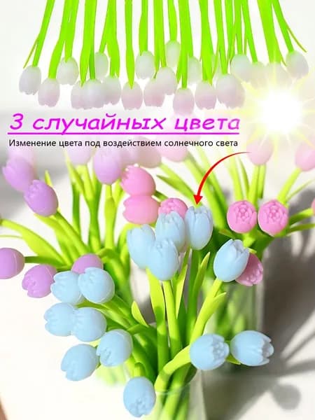 Набор ручек Гелевая, толщина линии: 0.38 мм, цвет: Черный, 3 шт.